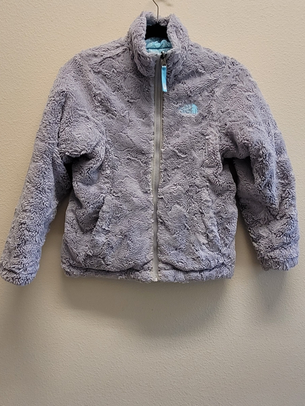 The North Face Girl's  Reversible Winter Jacket Sherpa Interior size 10 - Picture 2 of 10